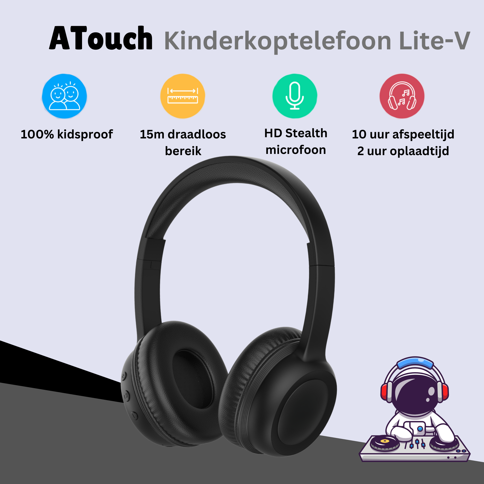 Kinderkoptelefoon Lite-Y/X/V